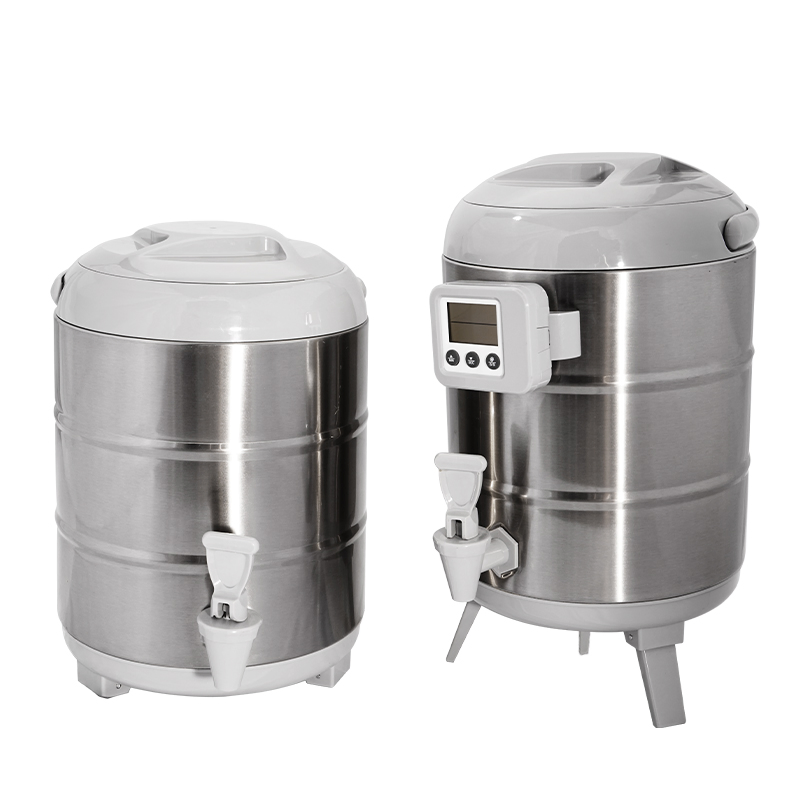 Daosheng Hot Selling Wholesale 6/8/10L Stainless Steel Milk Tea Coffee Bucket Thermal Insulation Beverage Bucket