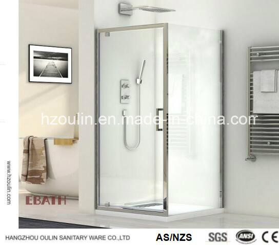 Corner Glass Shower Shower Enclosure Cabin with Pivot Door