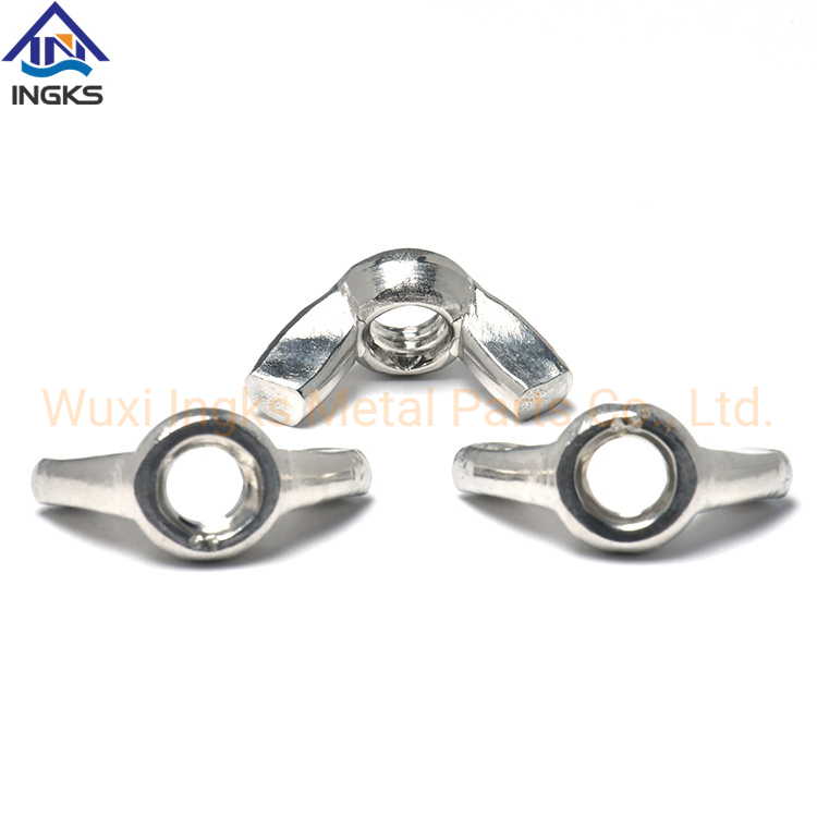 Ingks Supply 18-8 Stainless Steel DIN315 Butterfly Wing Nut Employ with Washer and Bolt