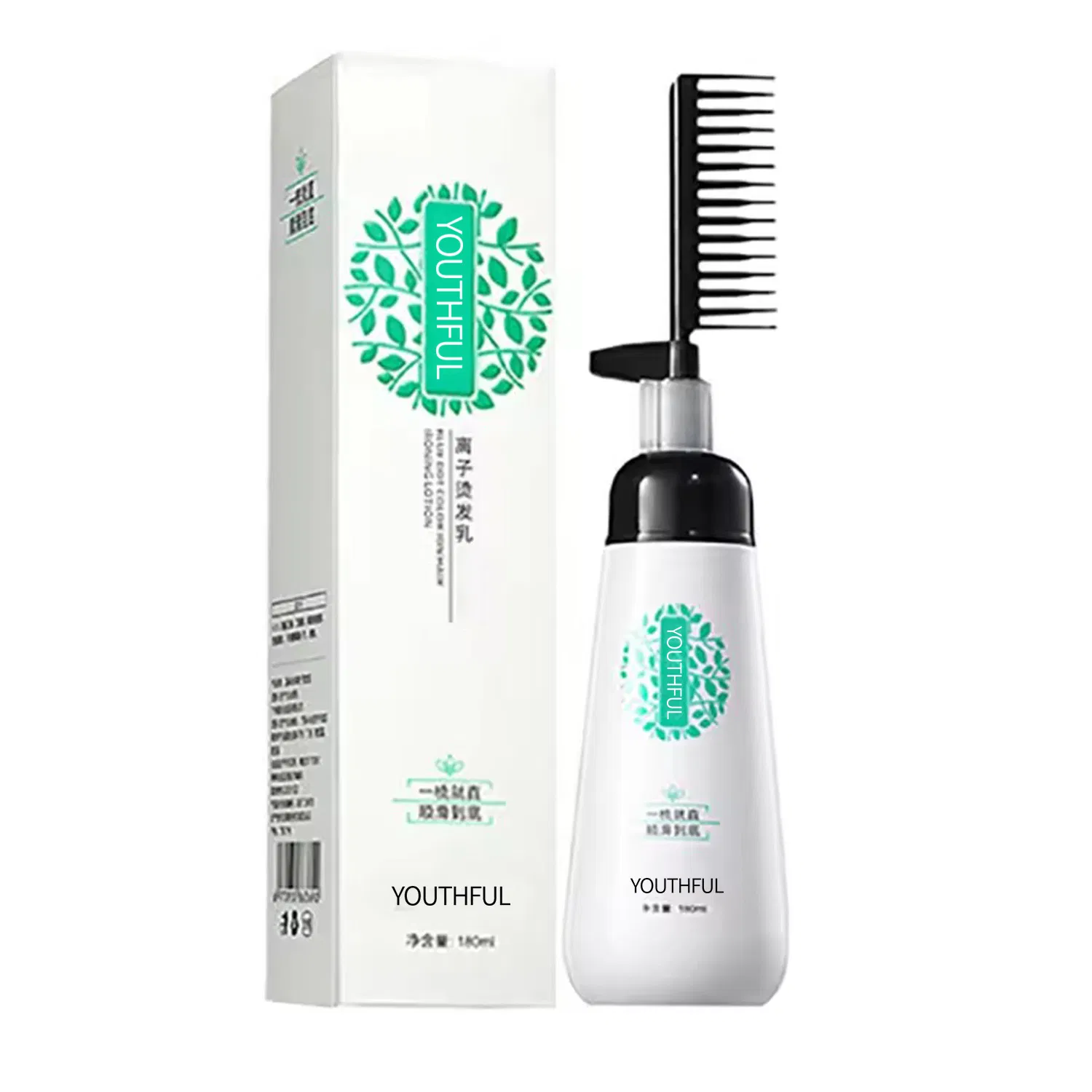 Home Use Hair Straightening Cream with Comb