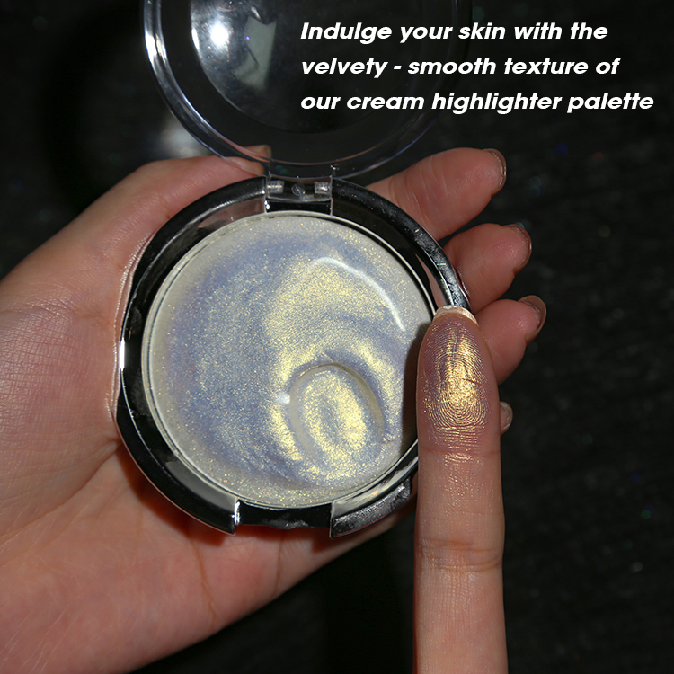Glow Makeup Private Label Wet Shimmer Creamy Body Highlighter