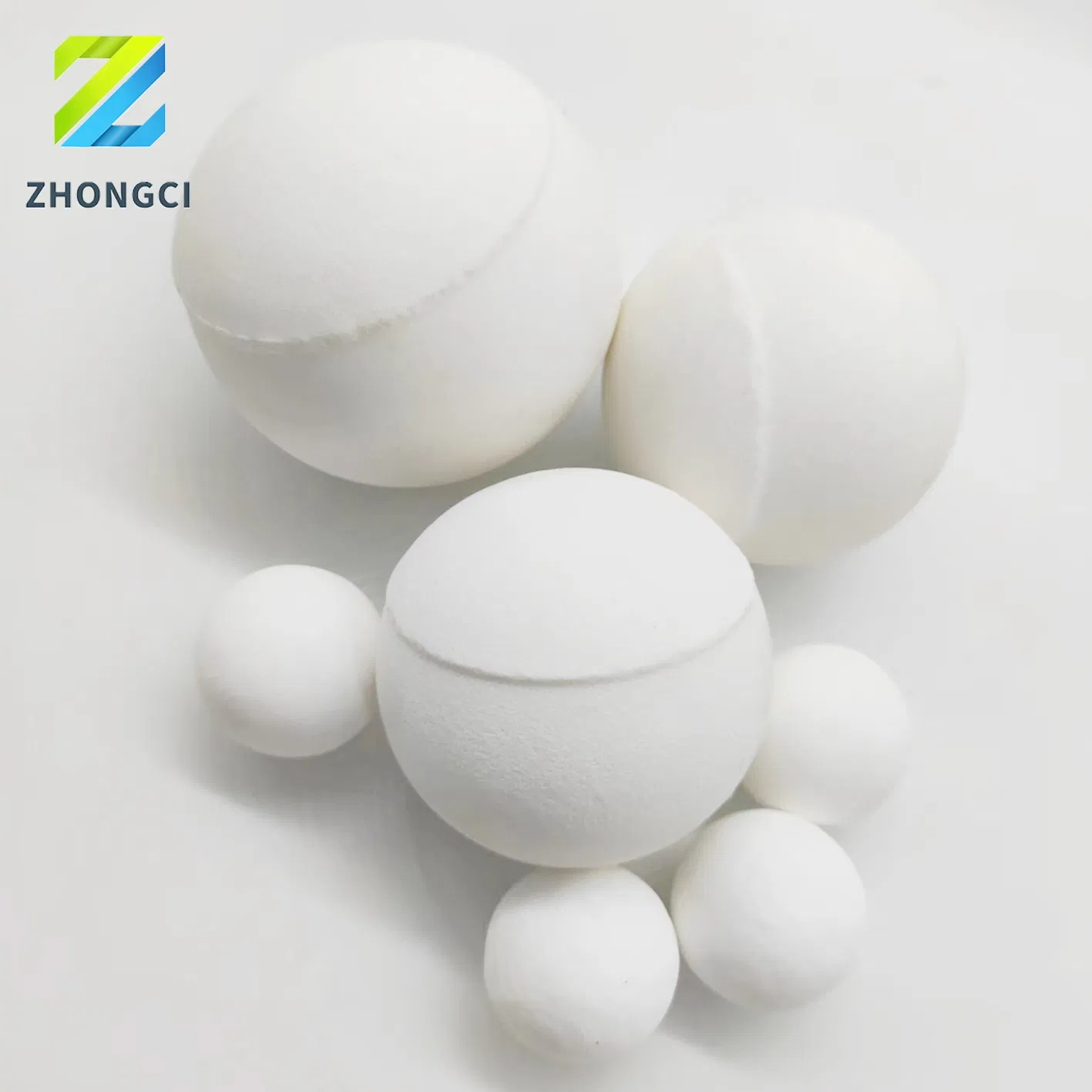 Zhongci Industrial High Alumina Al2O3 Ceramic Grinding Media Balls Alumina Wet Grinding Ball