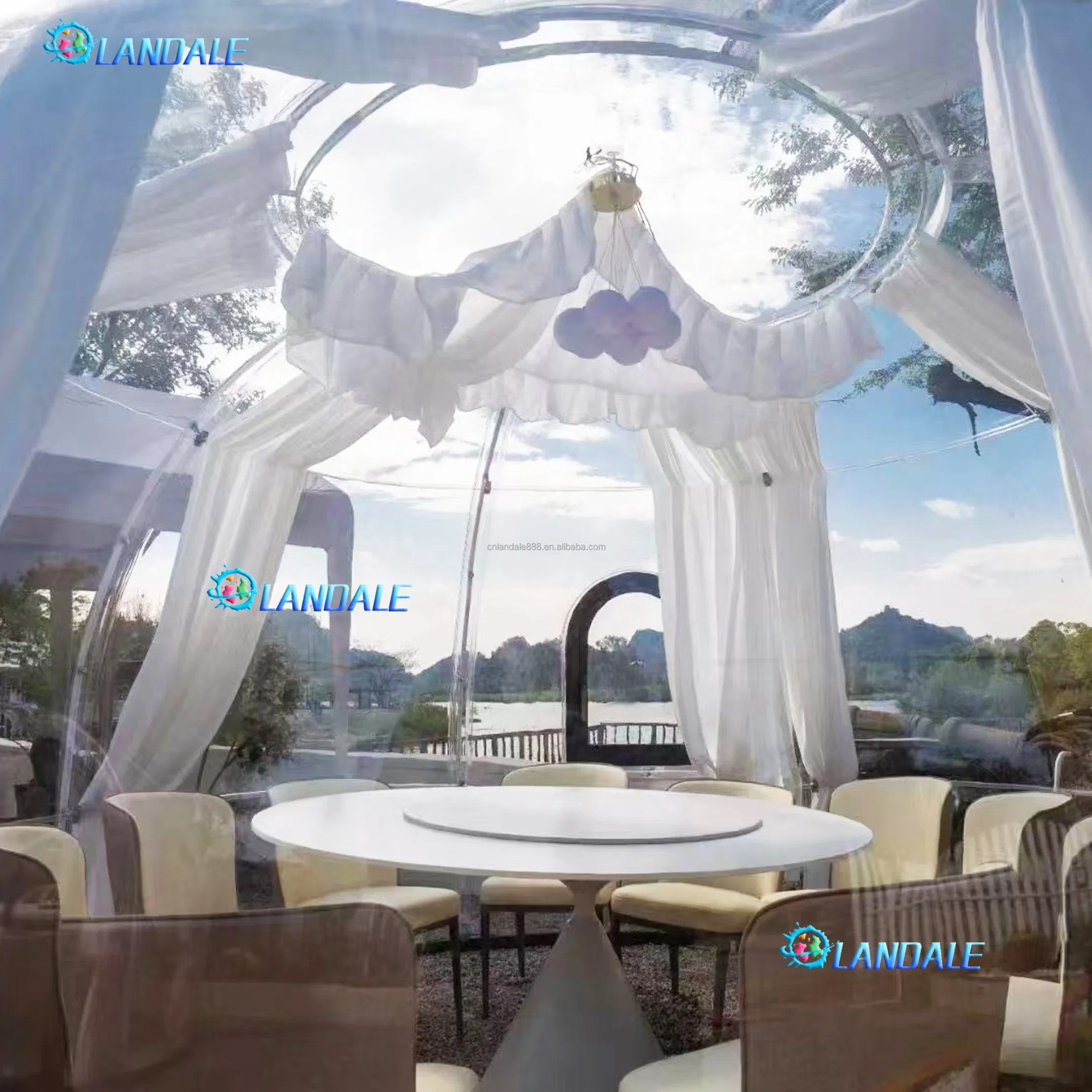 Popular Polycarbonate Bubble Room Starry Sky Room Transparent Polycarbonate Solid Board Transparent Room
