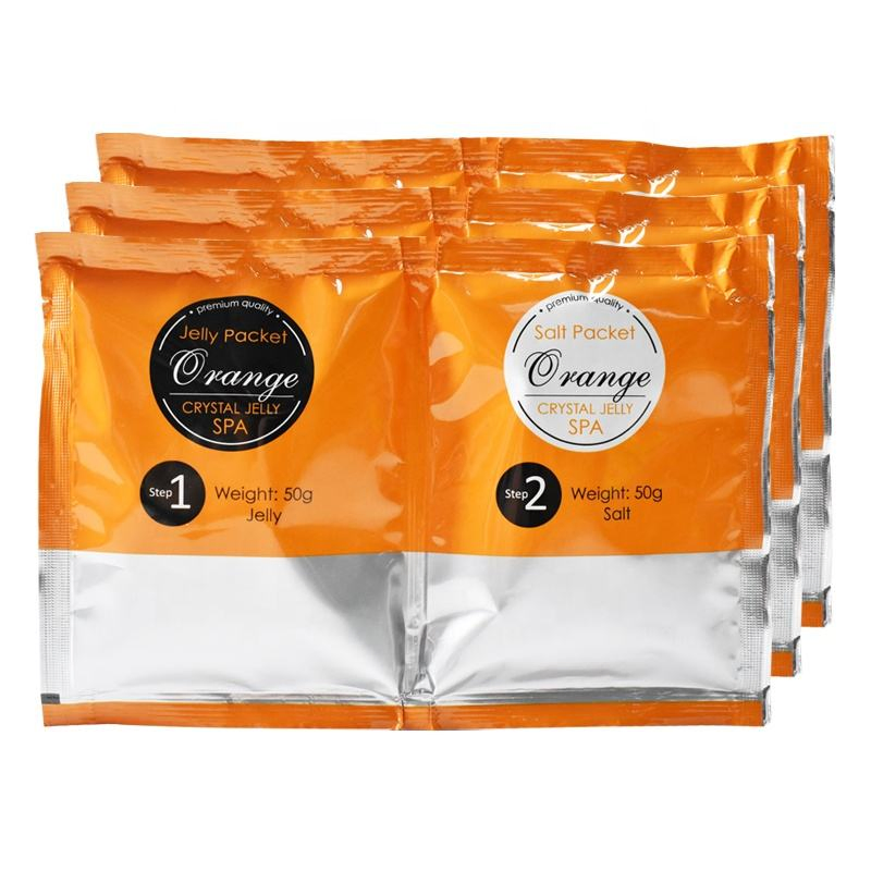 Aixin Cosmetics Foot Care Crystal Jelly Foot SPA Moisturizing Foot Bath Salt Orange Foot Mask