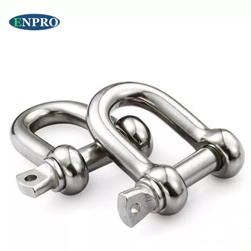 European Type High Quality Galvanized D Shackle