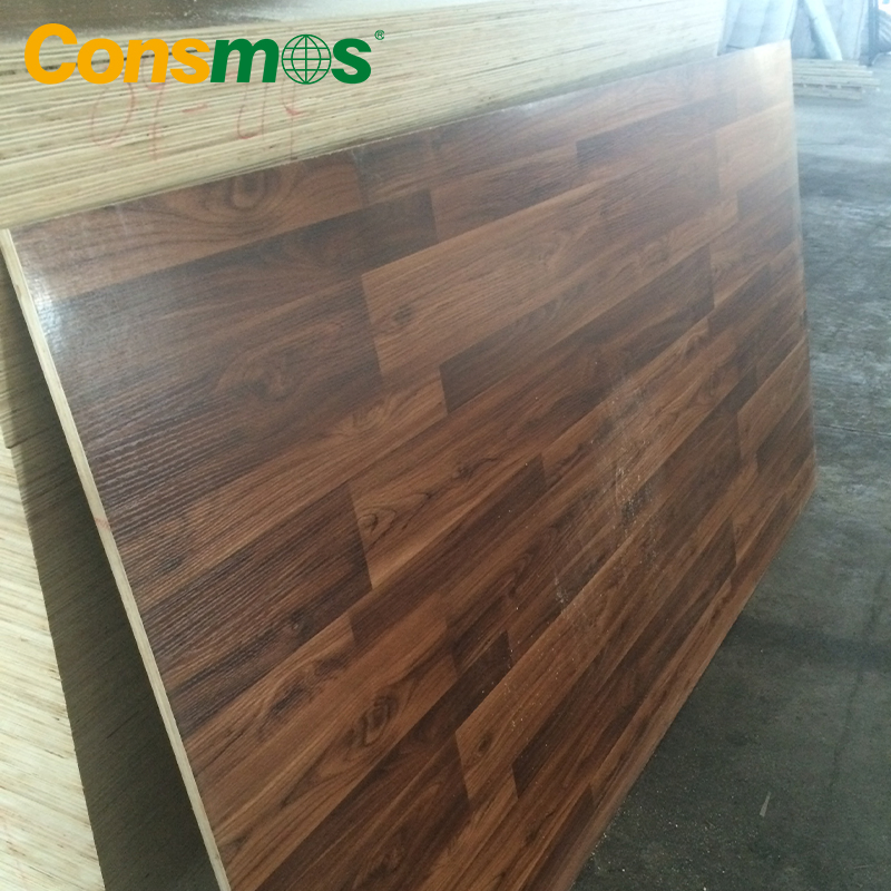 Custom Colors Double Sides Waterproof Melamine Coated Plywood Board Sheet for Furniture