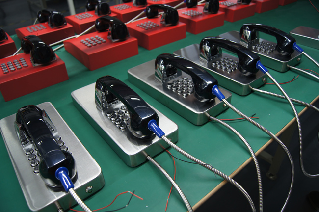 LED Strobe Light Tunnel SIP Phone with Poe Powered