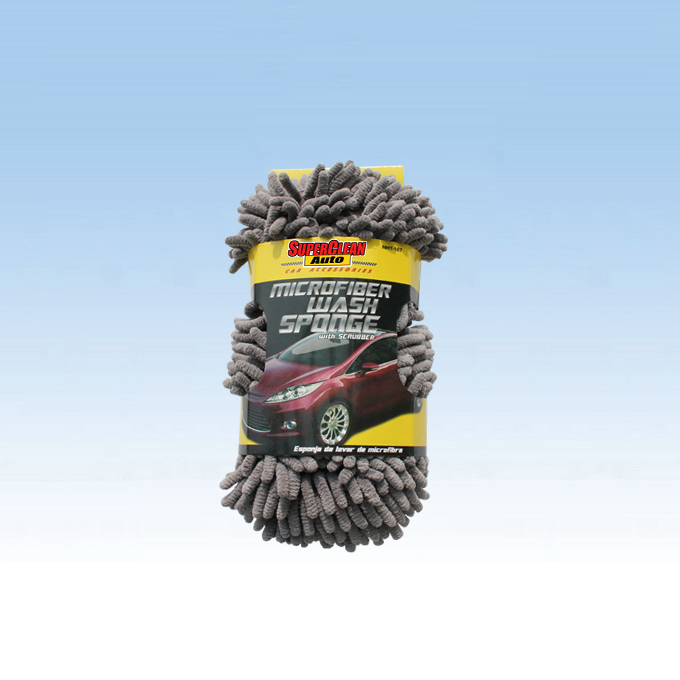 2 in 1 Car Cleaning Microfiber Wash Pad (CN1451)