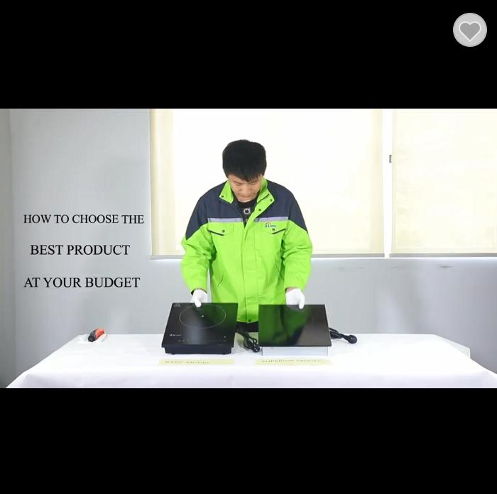 2021 Kitchen Appliances APP Control Easy to Operate Portable 1 Head Induction Hob