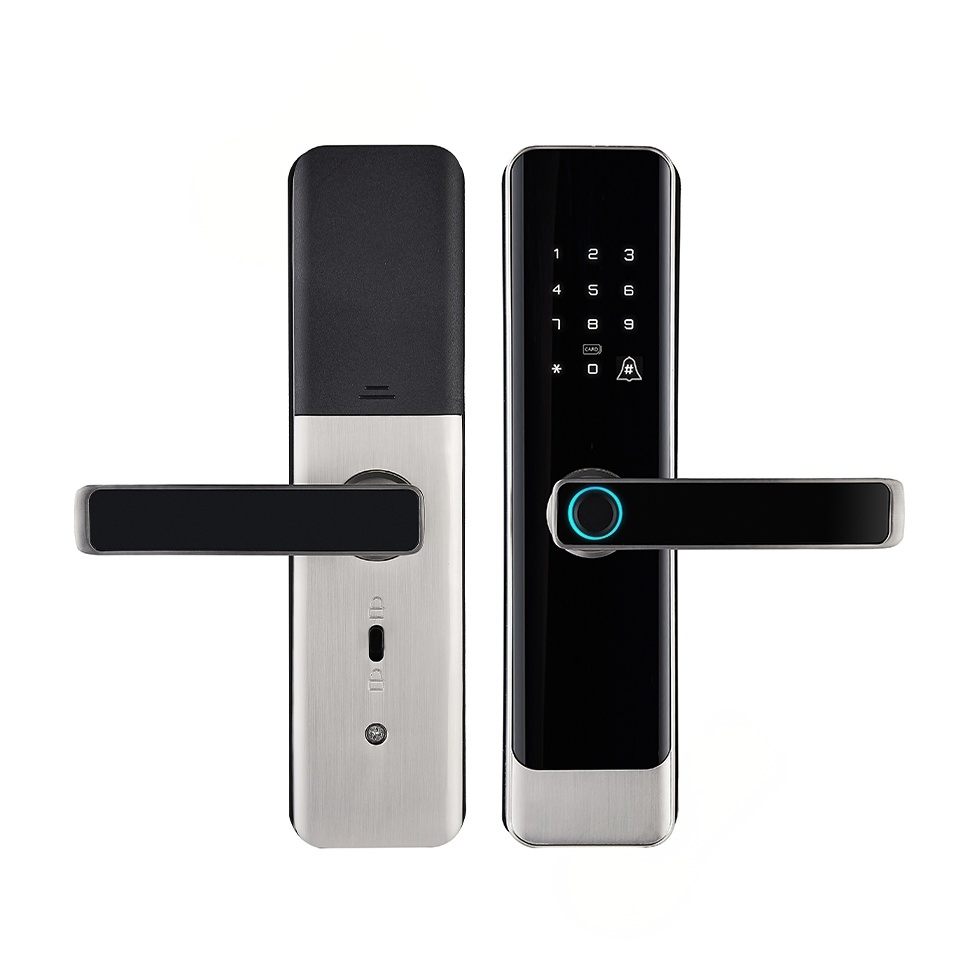 Electronic Smart Door Lock Handle Tuya Smart Lock