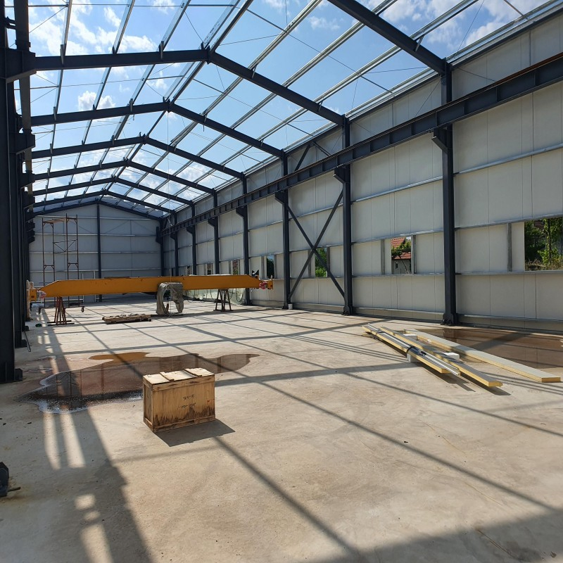 5000 Square Meter Prefab Industrial Prefabricated Warehouse