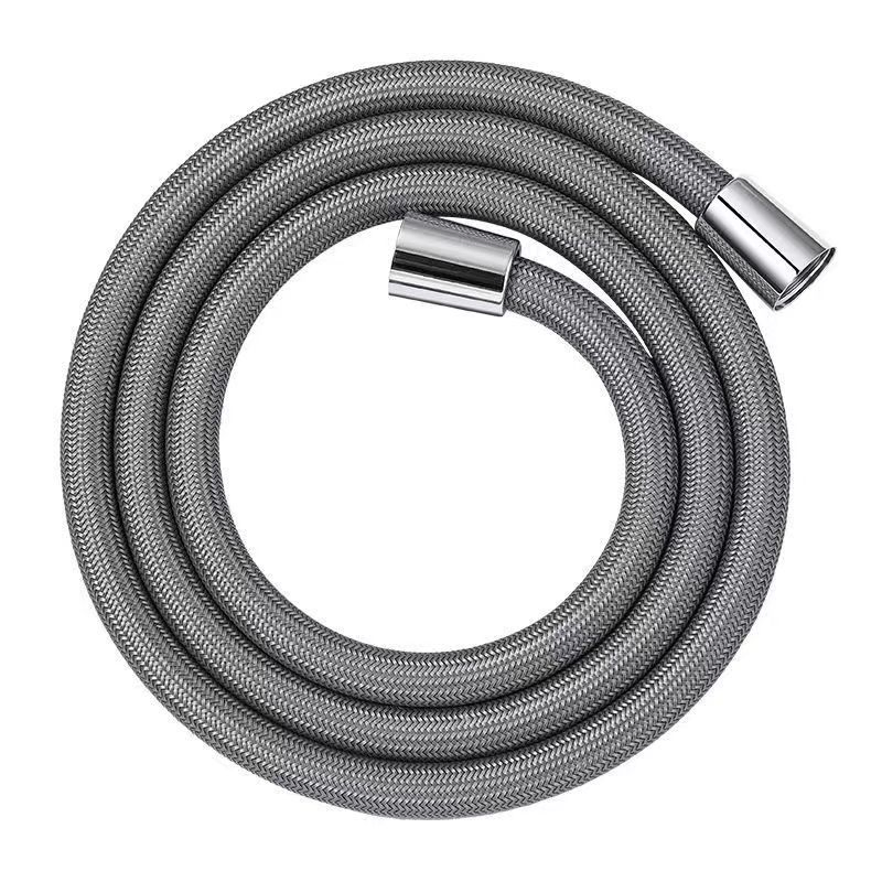 Shower Head Hose Strong 3 Times Density Braided Nylon Anti Leak 1.5m 2m Explosion Proof Solid Brass Insert Nut Showerhead Hose