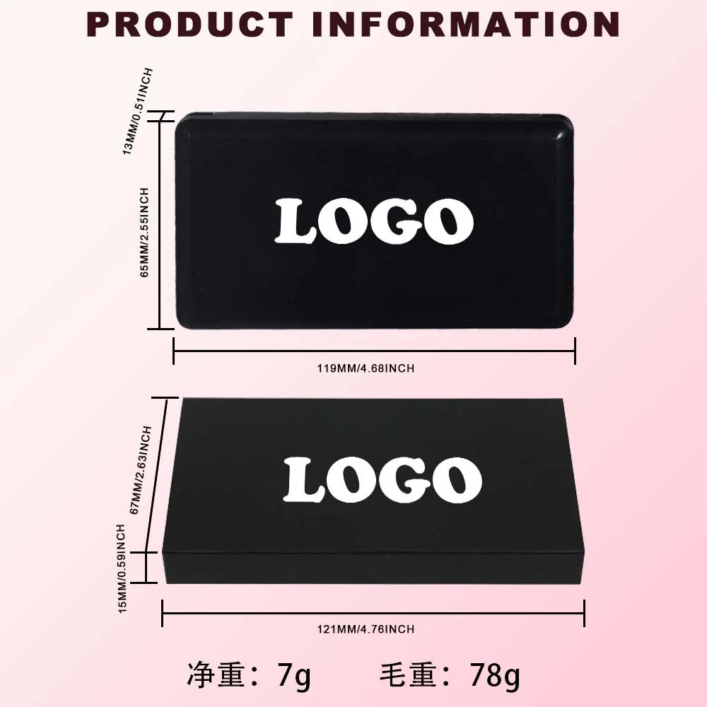 High-Pigment Mineral-Based Private Label Cream Waterproof Long-Lasting Highlighter Contouring Blush 3-in-1 Palette