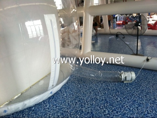 Inflatable Advertising Clear Snow Globe for Events