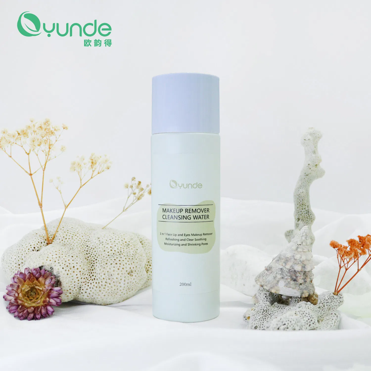 One-Time Removal, No Need for a Second Cleansing, Makeup Remover Water