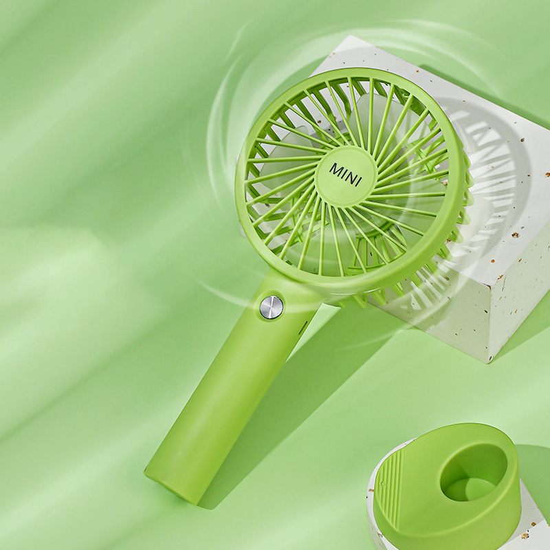 Handheld Cooling Fan CE Small Electric Fan, Portable USB Charging, Summer Appliances 4W 1200mAh Mini Desktop Fan