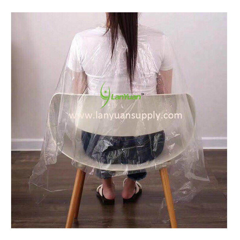 Одноразовая накидка для мытья головы