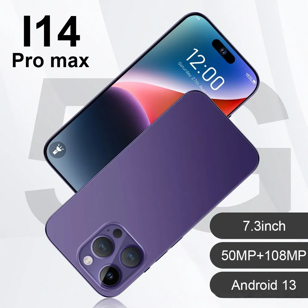 Global Version Factory Price 16+1tb I14promax Android Smartphone with 120Hz Screen