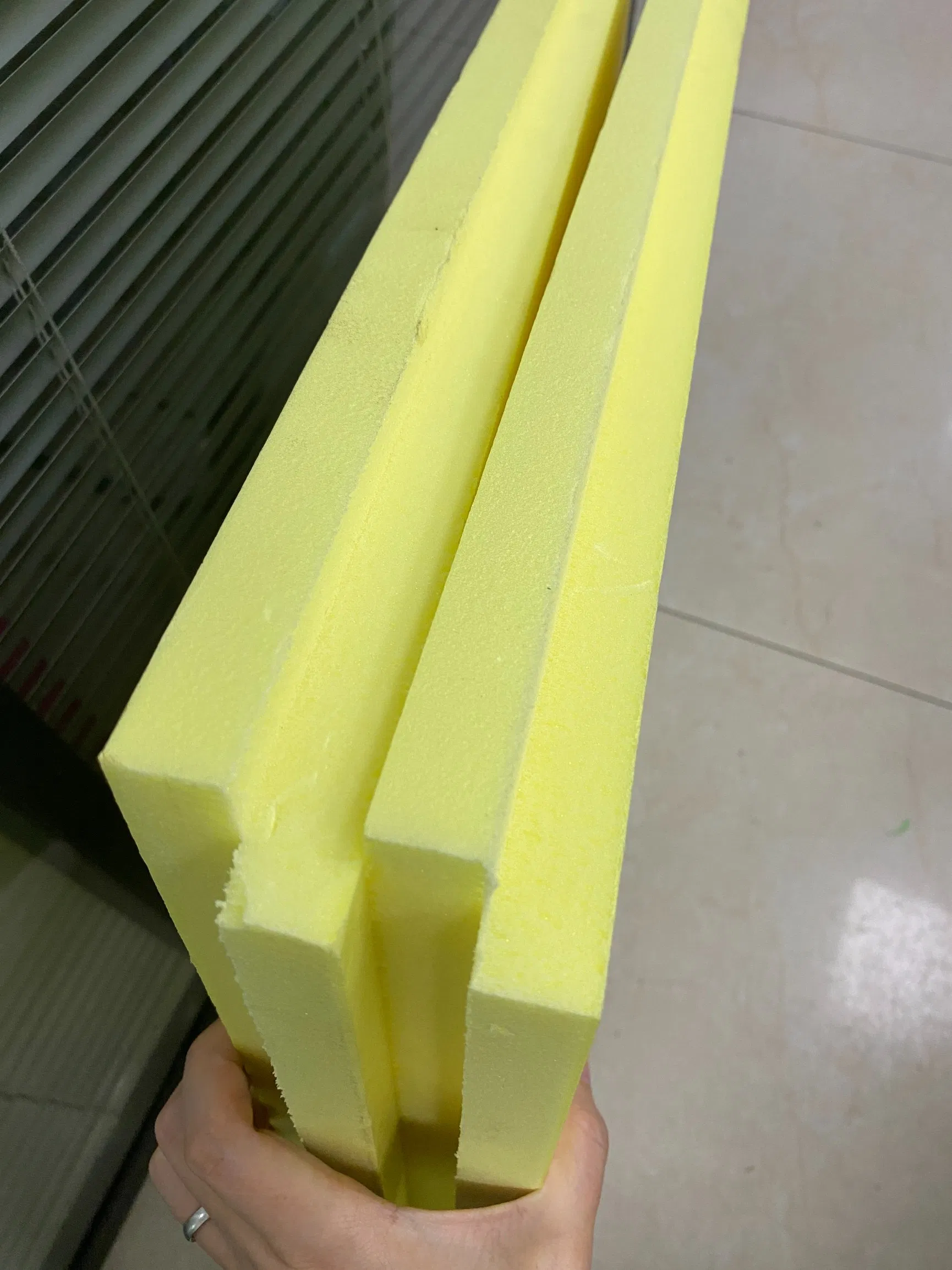 Jialiang B1 Grade 250kpa Yellow 40mm Thick Extruded Polystyrene (XPS) Foam Board