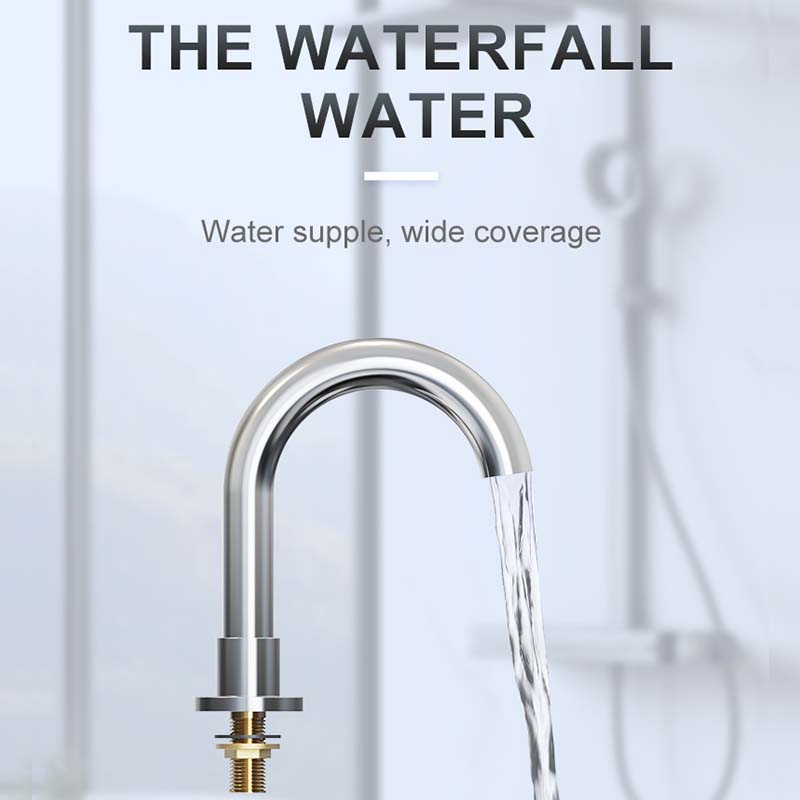 Proway Big Spout Bathtub Faucet Bathroom High Pressure Bathtub Waterfall Faucet