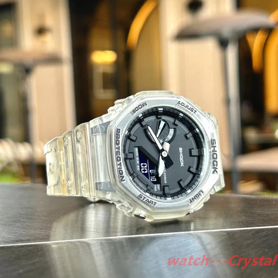 Quality Watch Stainless Steel Quartz Gshock Reloj Wrist Wholesale Watches Gift Watches Smartwatch Stop Watch Stylish Black Shock Resistant