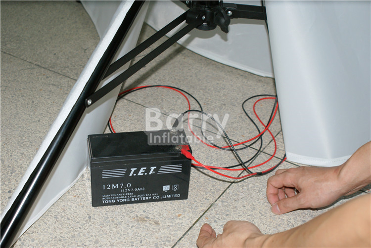 Outdoor Party Decorations Inflatable LED Light Tripod Balloon