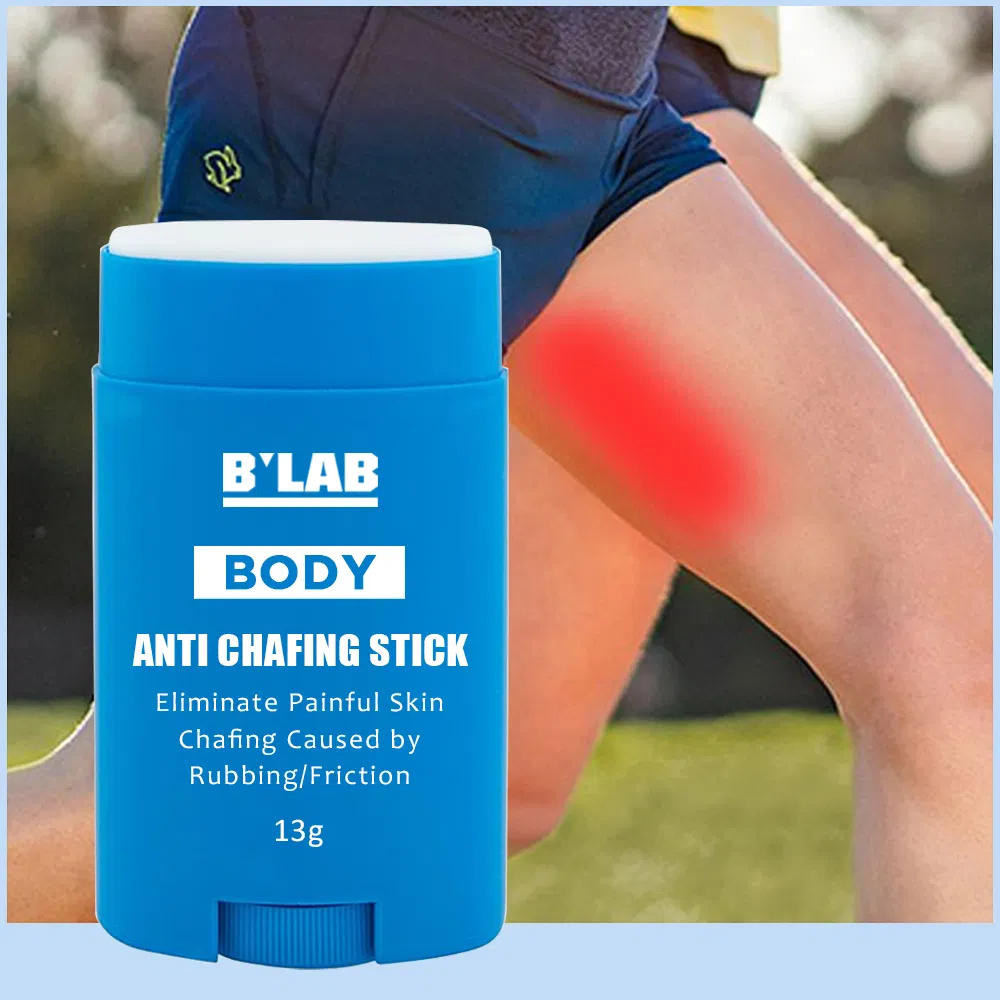 Custom Non Greasy Thigh Rub Protection Anti Chafe Stick with Shea Butter
