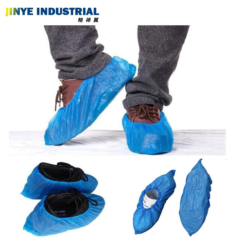 CPE Shoe Cover Wholesale Waterproof Disposable PE CPE Plastic Shoe Cover