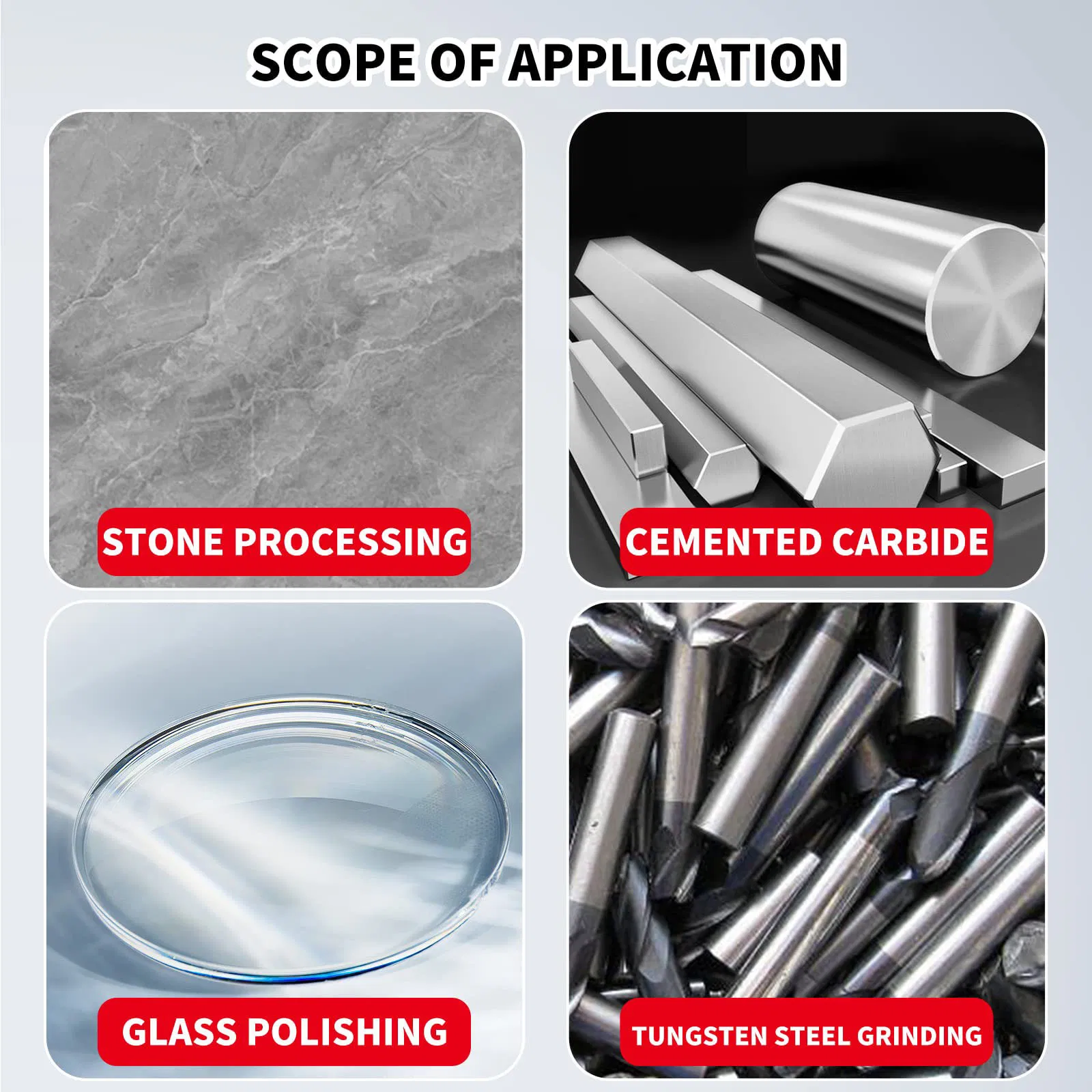 Алмазный шлифовальный круг для твердых сплавов и стекла