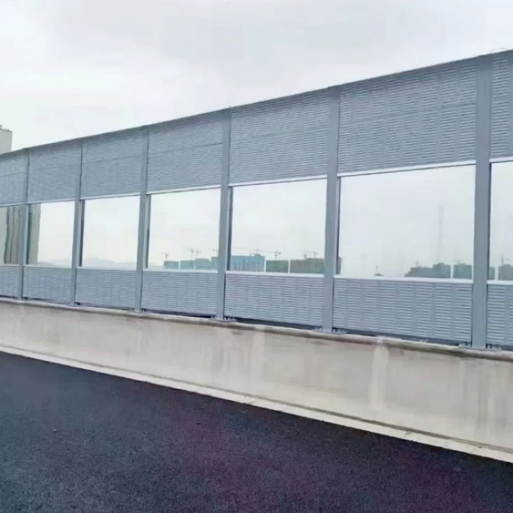 Transparent for Plexiglass Highway Noise Barrier Sound Barrier