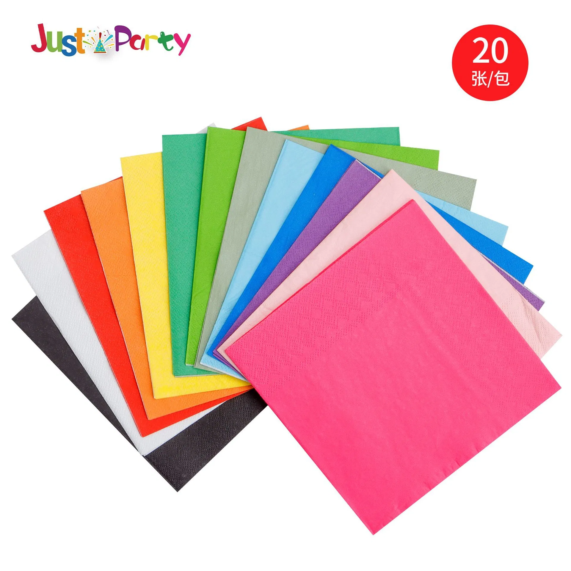 Printed Design Disposable Napkins Add Dining Atmosphere, Customizable Patterns Available