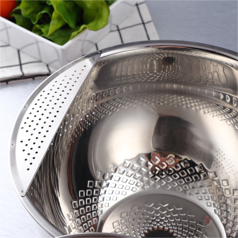 High Quality SUS304 Kitchenware for Fruit Vegetable Washing