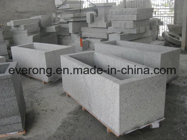China Cheap Antique Granite Troughs Old Stone Pot for Garden Features
