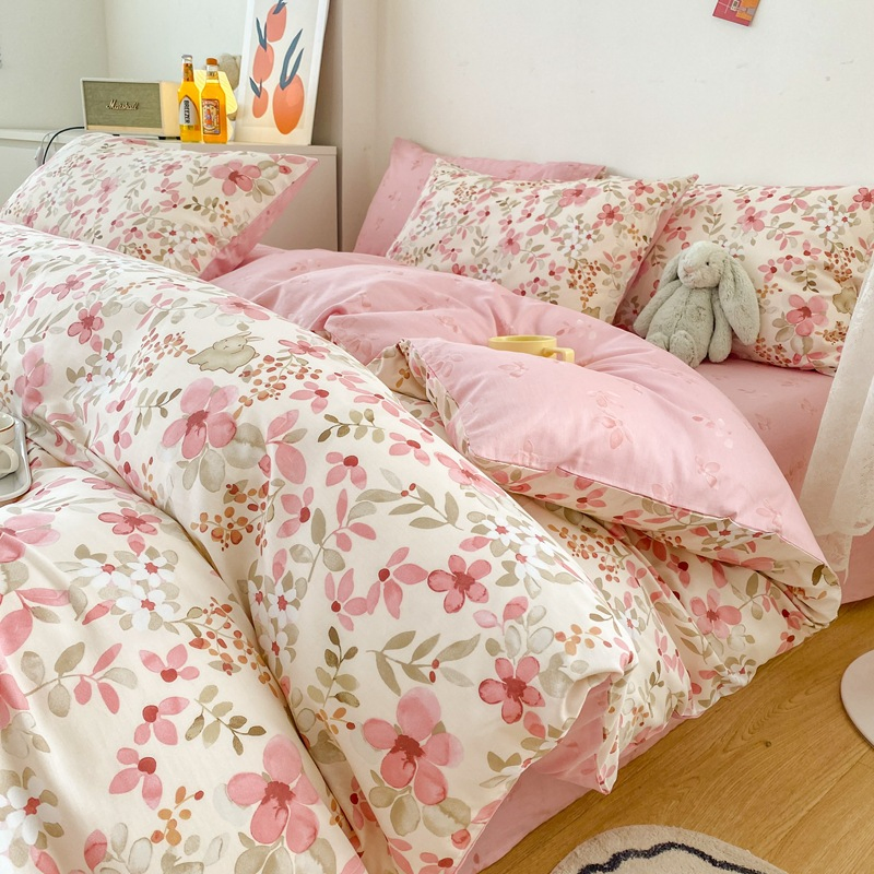 Brand New Ultra Soft and Skin Friendly Four Piece Set on The Bed