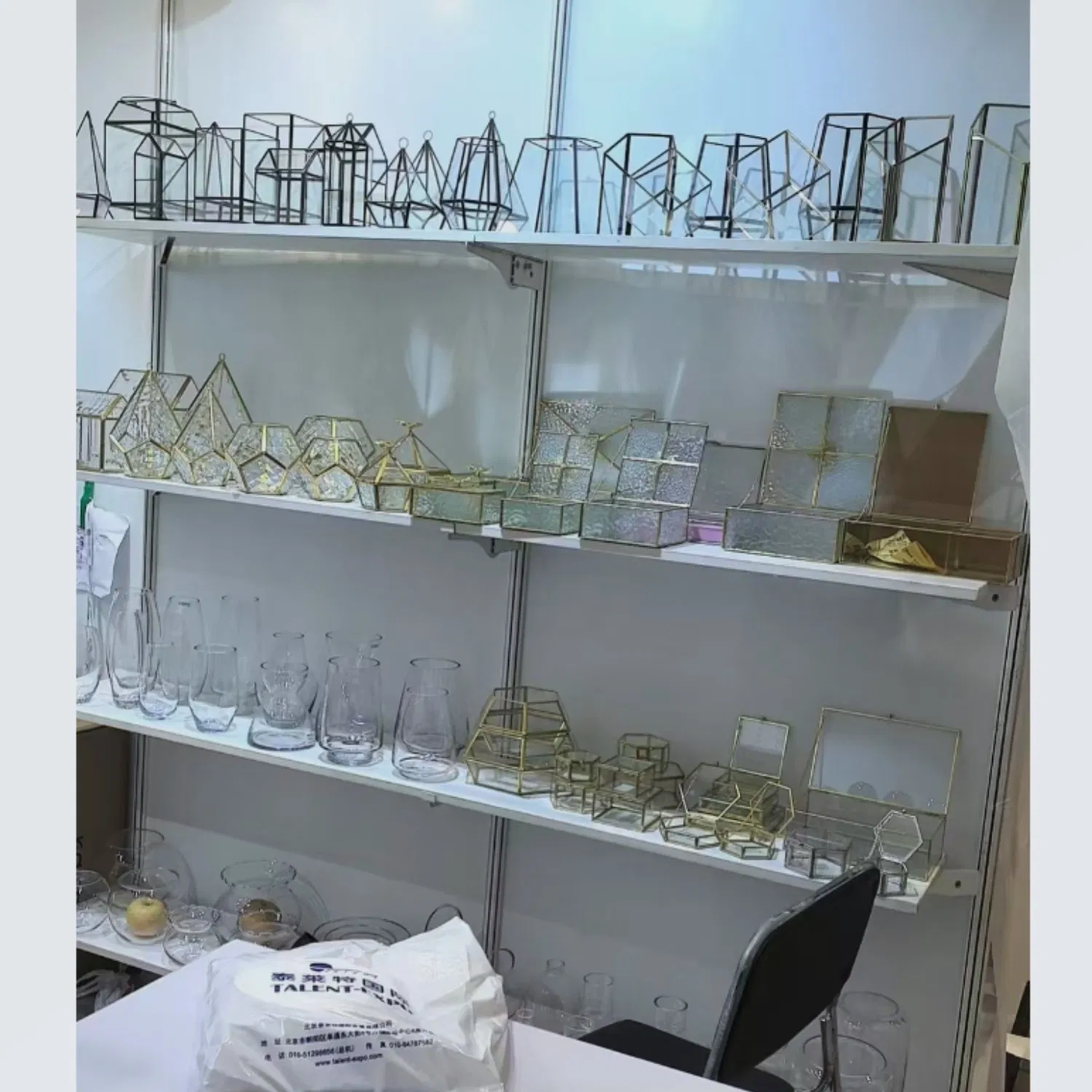 Glass Mirrir Tissue Box Paper Towel Box