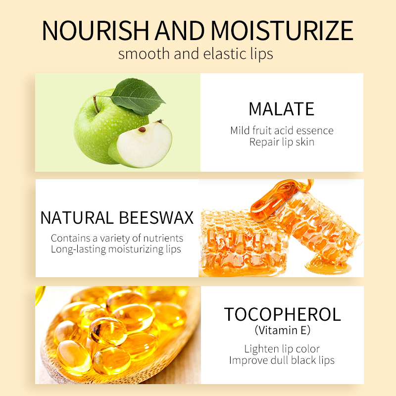 Wholesale Lip Care Makeup Lipstick Moisturizing Repair Vegan Organic Lip Balm