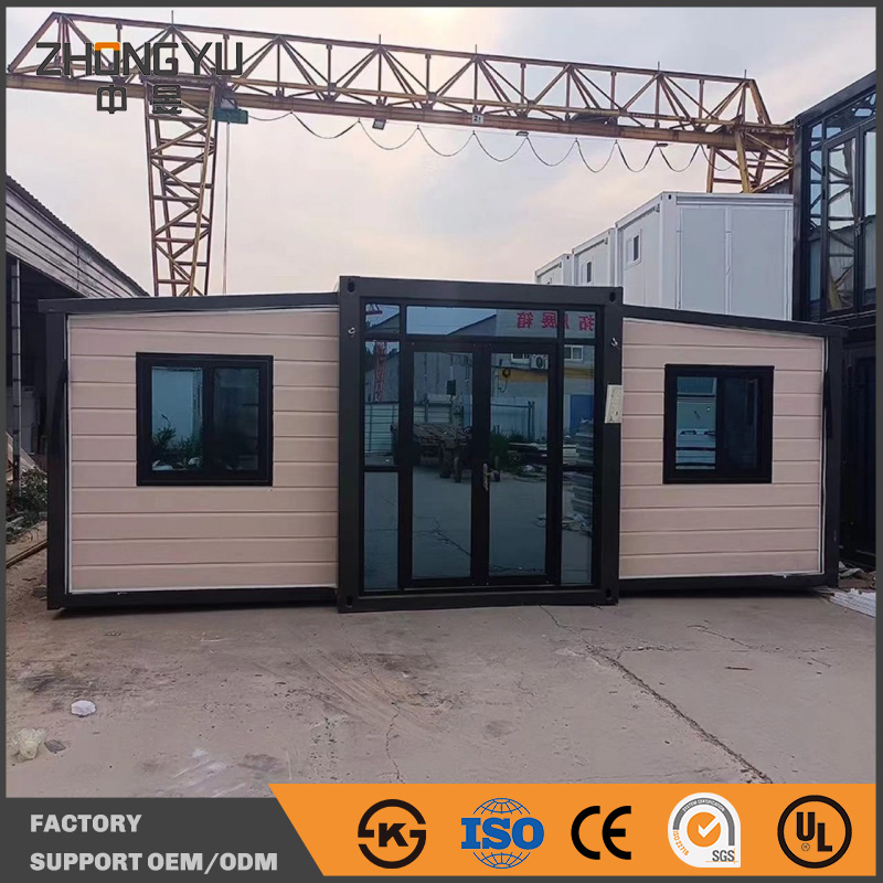 Expandable Camp Container House Modular Homes Prefab Villa House ISO Certified France Wind Resistance Flexibly Combinable Seeking Local Partners