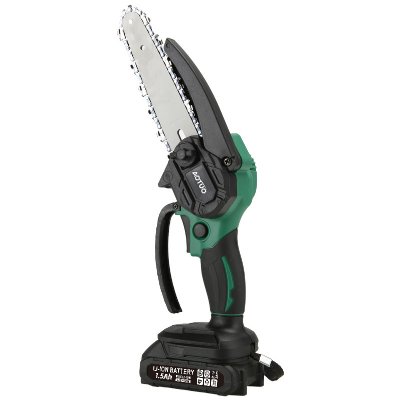 Lithium Battery Powered 6 inches Cordless Pruning Chainsaw  for DIY work