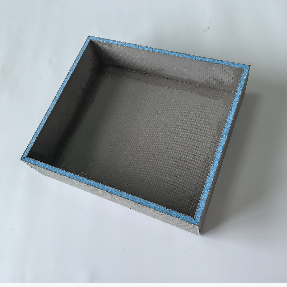Customizable Shower Niche Board for Efficient Insulation Installation