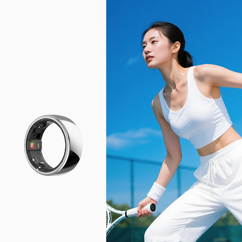 Dropshipping German Muslim Digital All One Set Sensing OEM Custom Smart Reminder Ring with Health Monitor for Phone