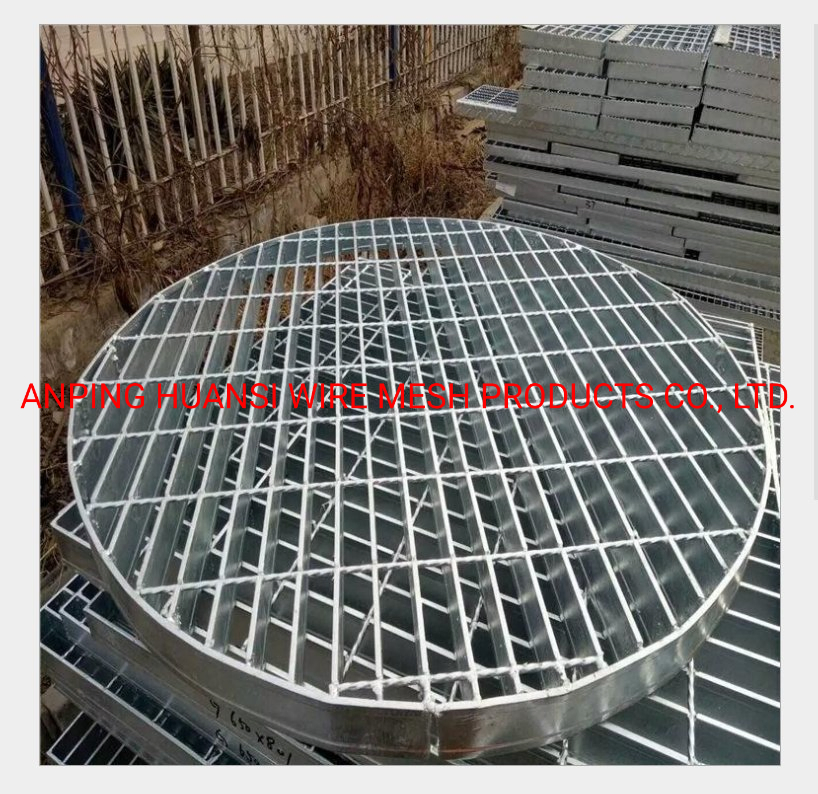 Hot Dipped Galvanized Heavy Duty Serrated Steel Bar Grating