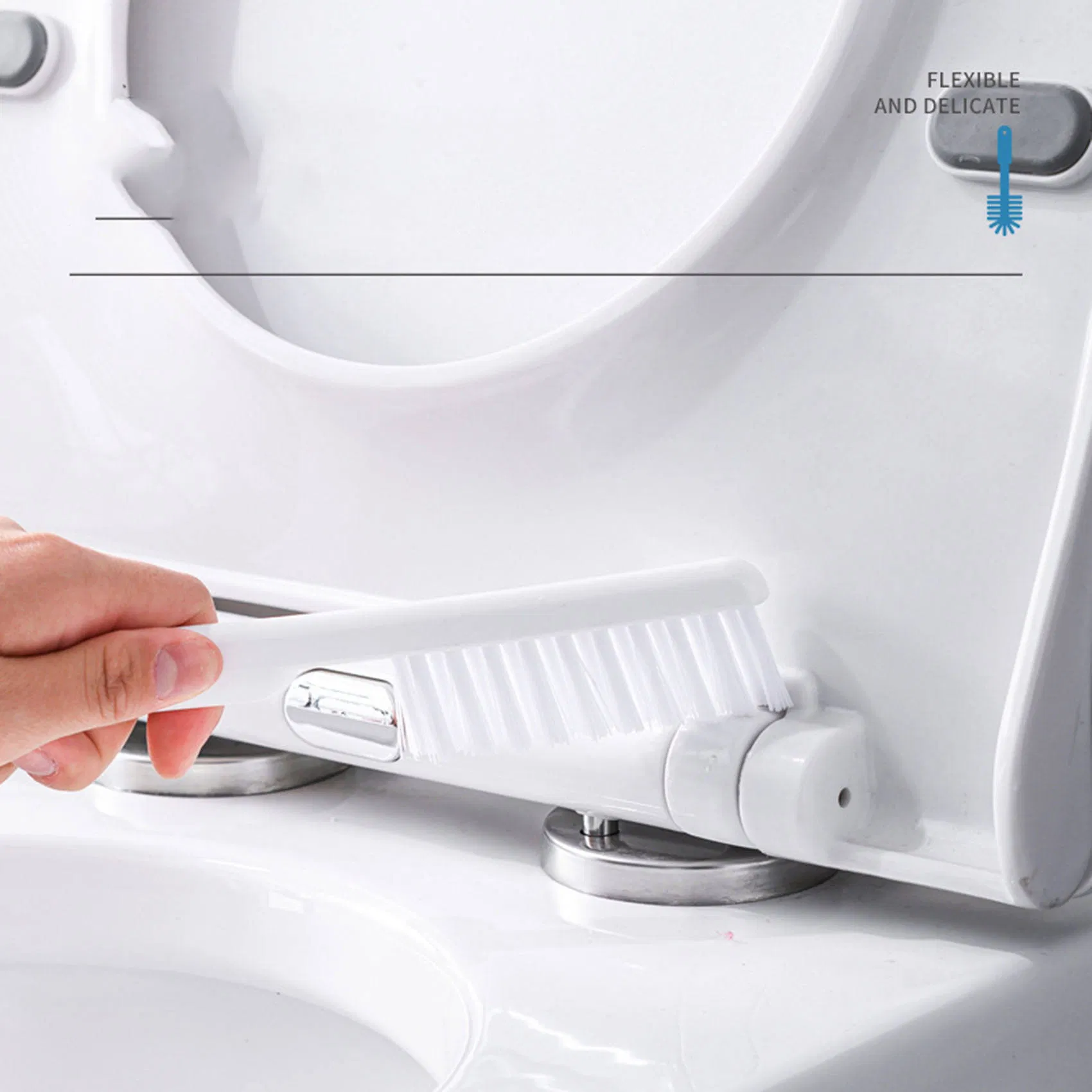 Athroom Vanities Two in One Design Household Cleaning Toilet Brush