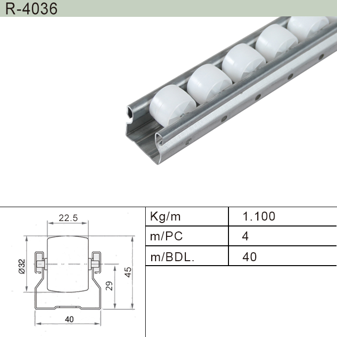 Silent Roller for Pipe Joint System (R-8525)