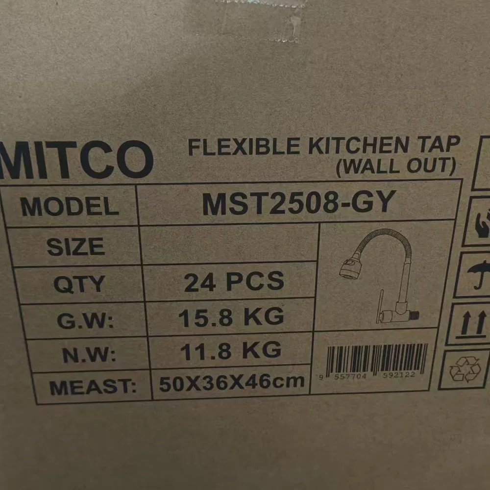 Design 2-Way Stainless Steel 304 Tap with Ceramic Cartridge Double Headed