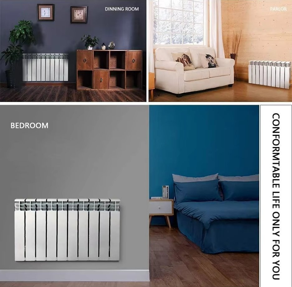 Customized Central Heating Radiator Heating System Die-Casting Aluminum Radiator