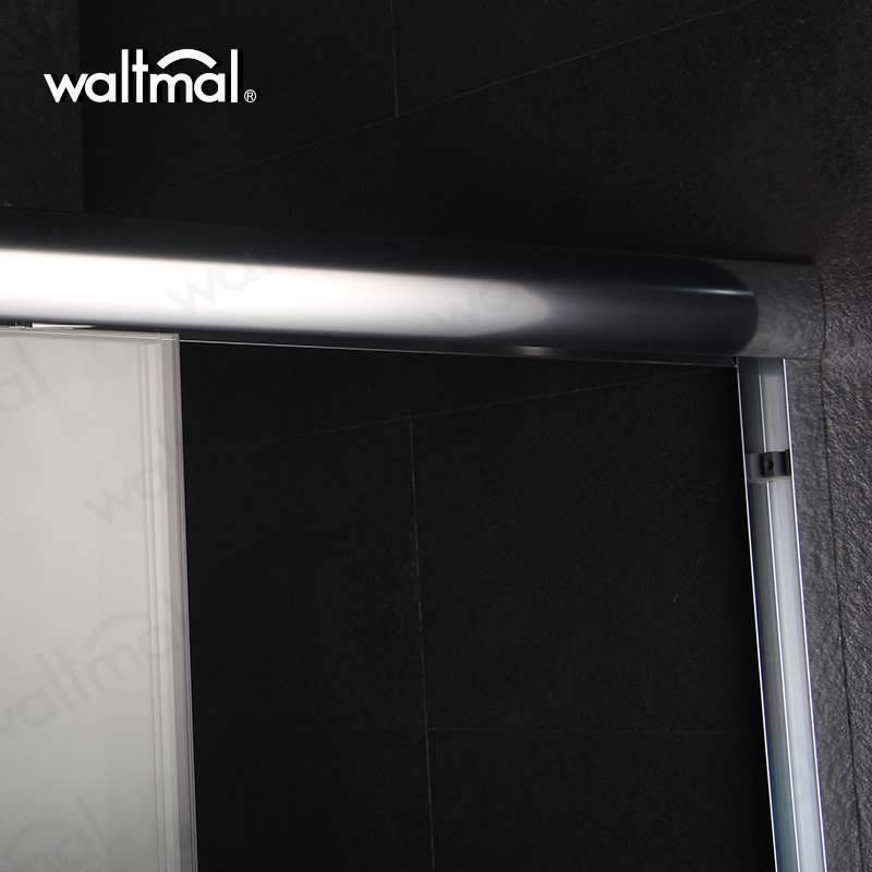 6/8mm Glass Reversible Bypass Double Sliding Door Shower