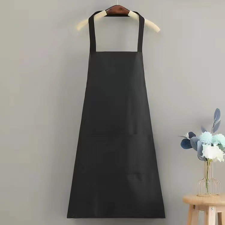 Cotton-Linen Work Bibs: Breathable, Anti-Stain, Kitchen, Oil-Resistant