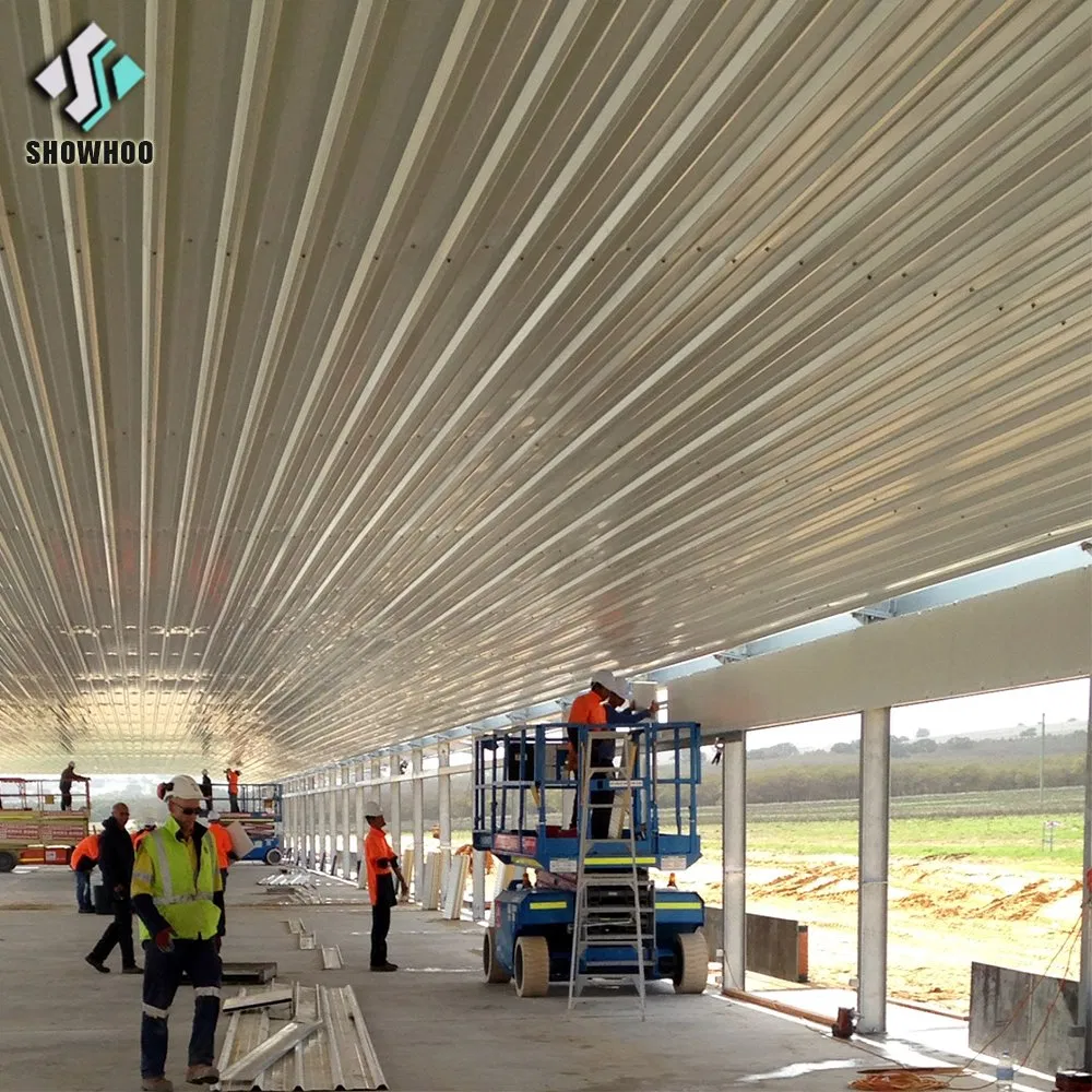 Prefabricated Steel Poultry Barns Farm Shed Design Industrial Chicken House