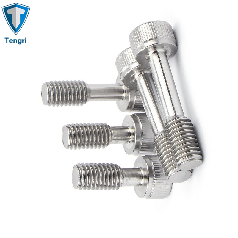 Stainless Steel Reamer Bolt Hex Socket Bolts Chess Head Captive Bolt with Knurling