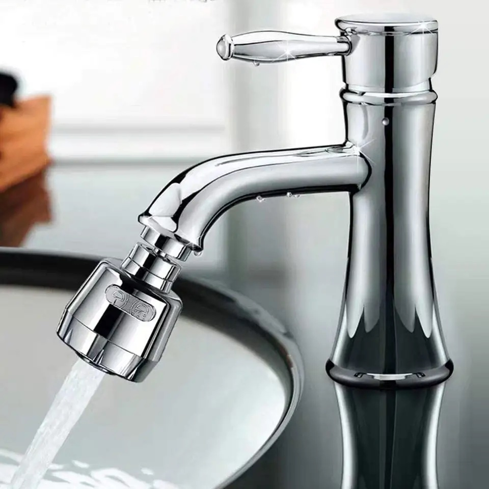 Аэратор для смесителя с поворотом 360° и экономией воды